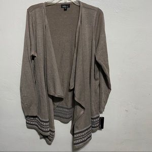 🟢BOGO FREE🟢 AGB Women’s 2XL Open Front Sweater